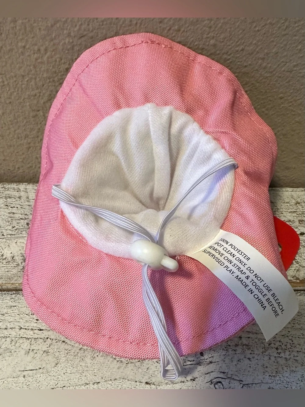 Small Girl Dog Pink Cowboy Party Hat with Adjustable Chin Strap - NWT